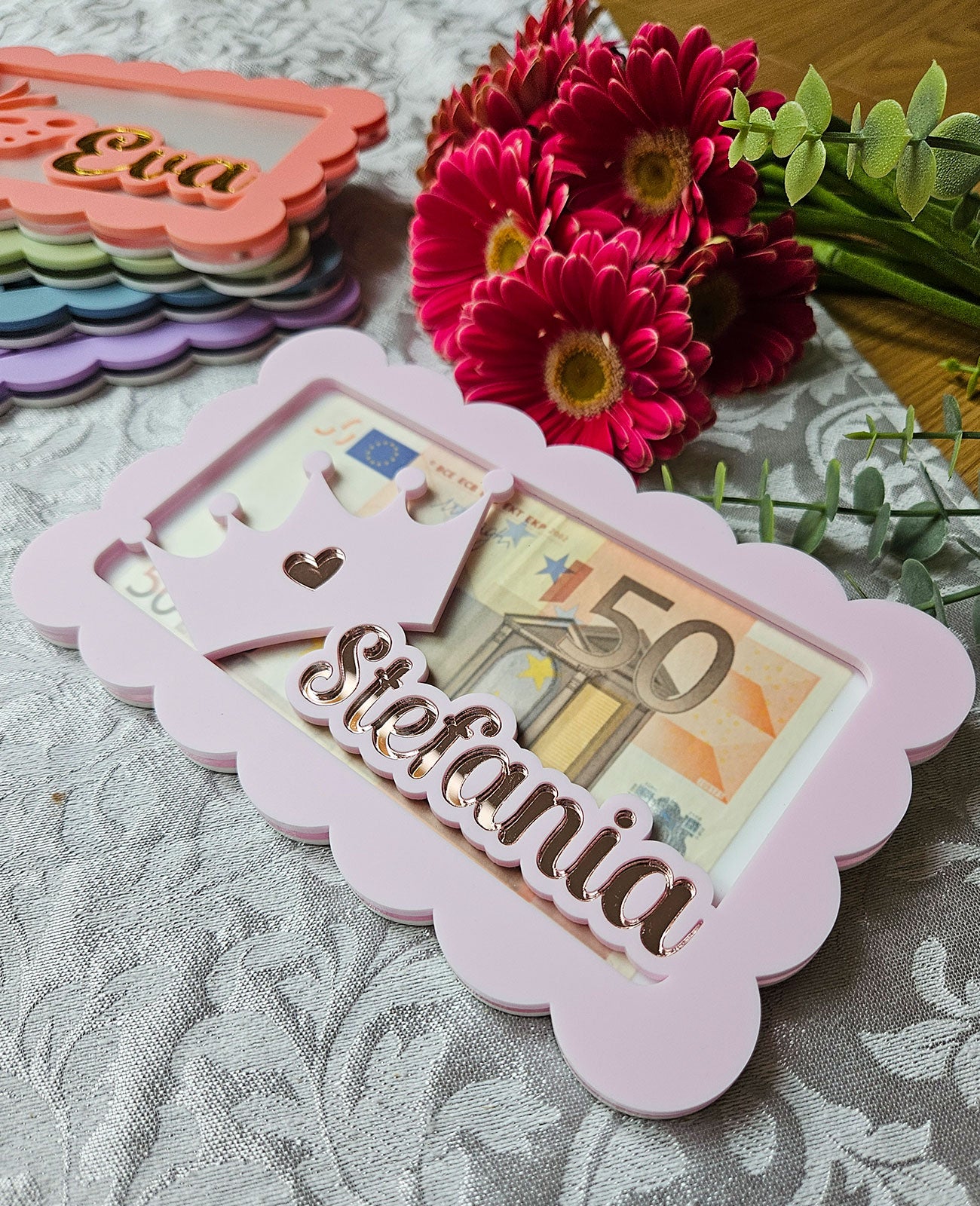 Custom money envelope "Crown"