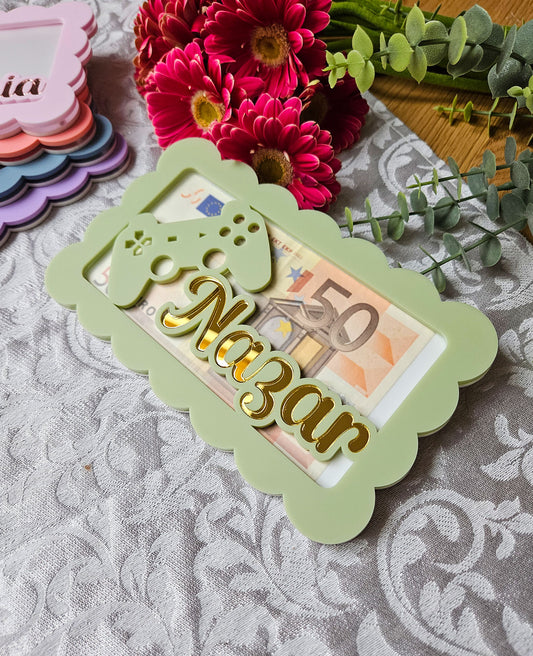 Custom money envelope "PlayStation"