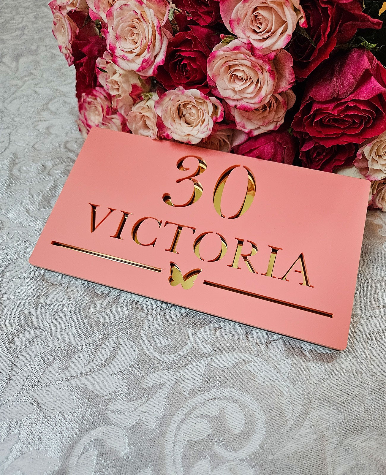 Custom money envelope "Luxury butterfly"