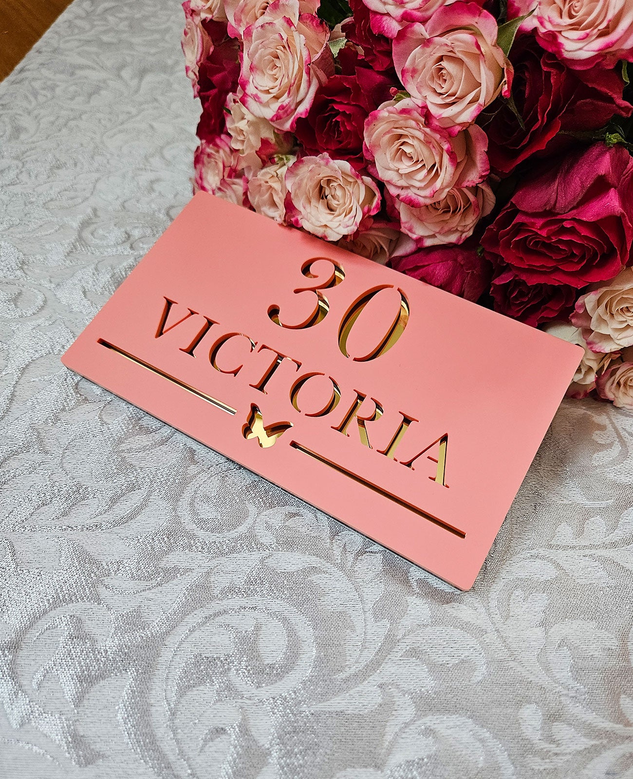 Custom money envelope "Luxury butterfly"