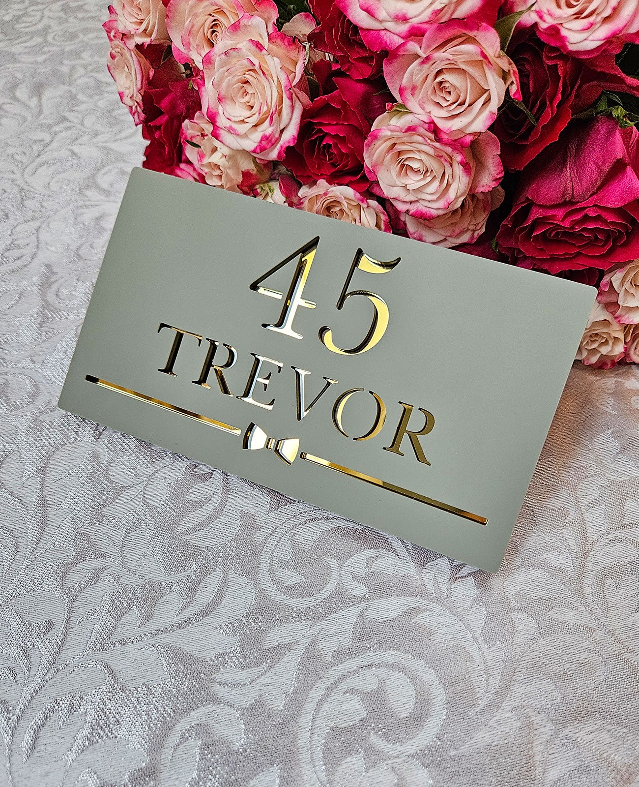 Custom money envelope "Tie"