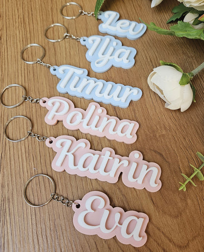 Personalized keychain NAME
