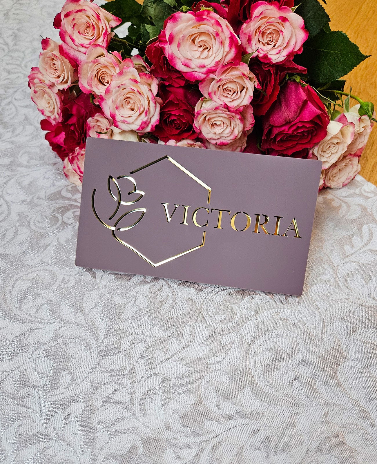 Custom money envelope "Elegance"