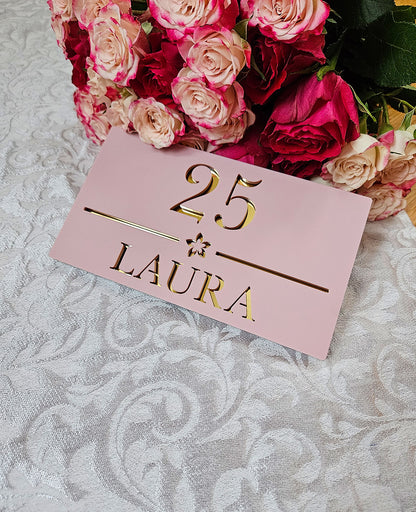 Custom money envelope "Luxury flower"