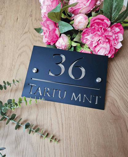 Luksuslik majanumber #2 | Tänavasildid
