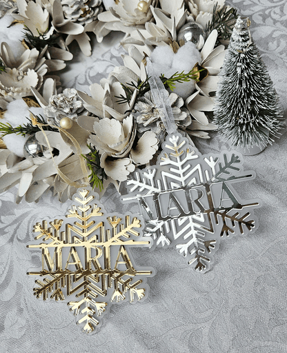 Personalized Christmas Tree Ornament (Design 4)