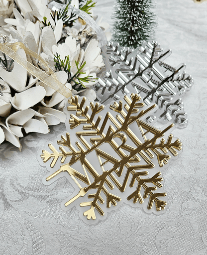 Personalized Christmas Tree Ornament (Design 4)