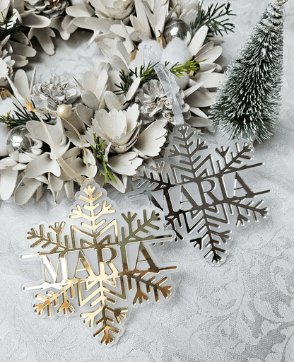 Personalized Christmas Tree Ornament (Design 4)
