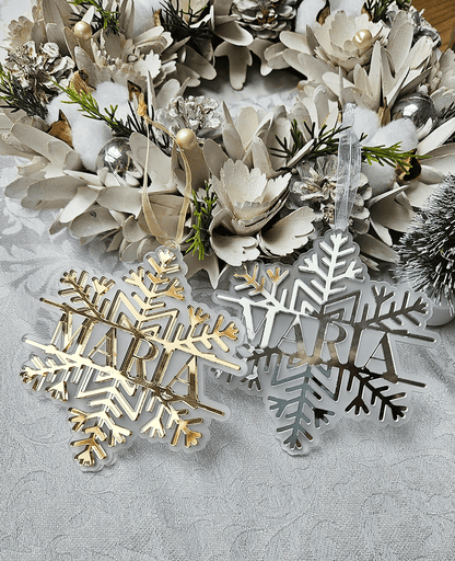 Personalized Christmas Tree Ornament (Design 4)