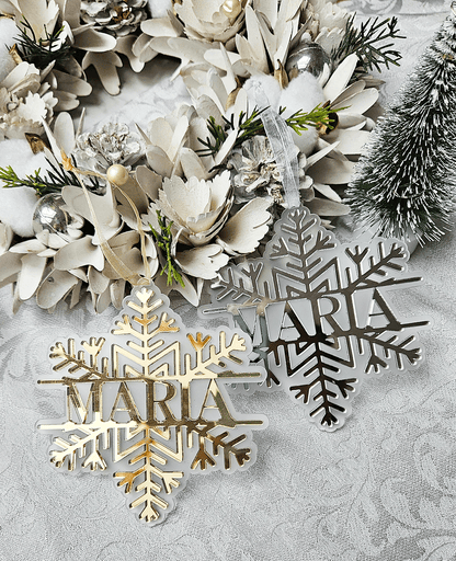 Personalized Christmas Tree Ornament (Design 4)