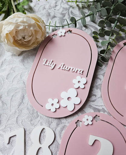 1-12 Month Baby milestone cards IN ESTONIAN