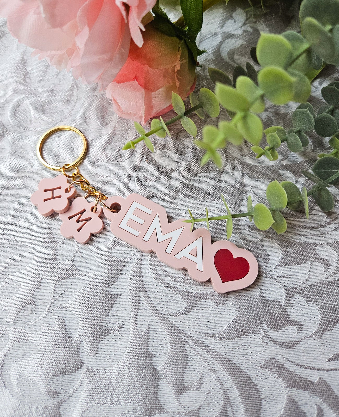 Võtmehoidja emadepäevaks (akrüülist)