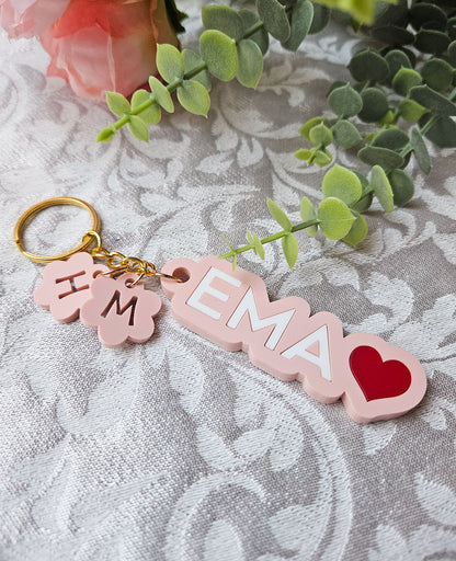 Võtmehoidja emadepäevaks (akrüülist)