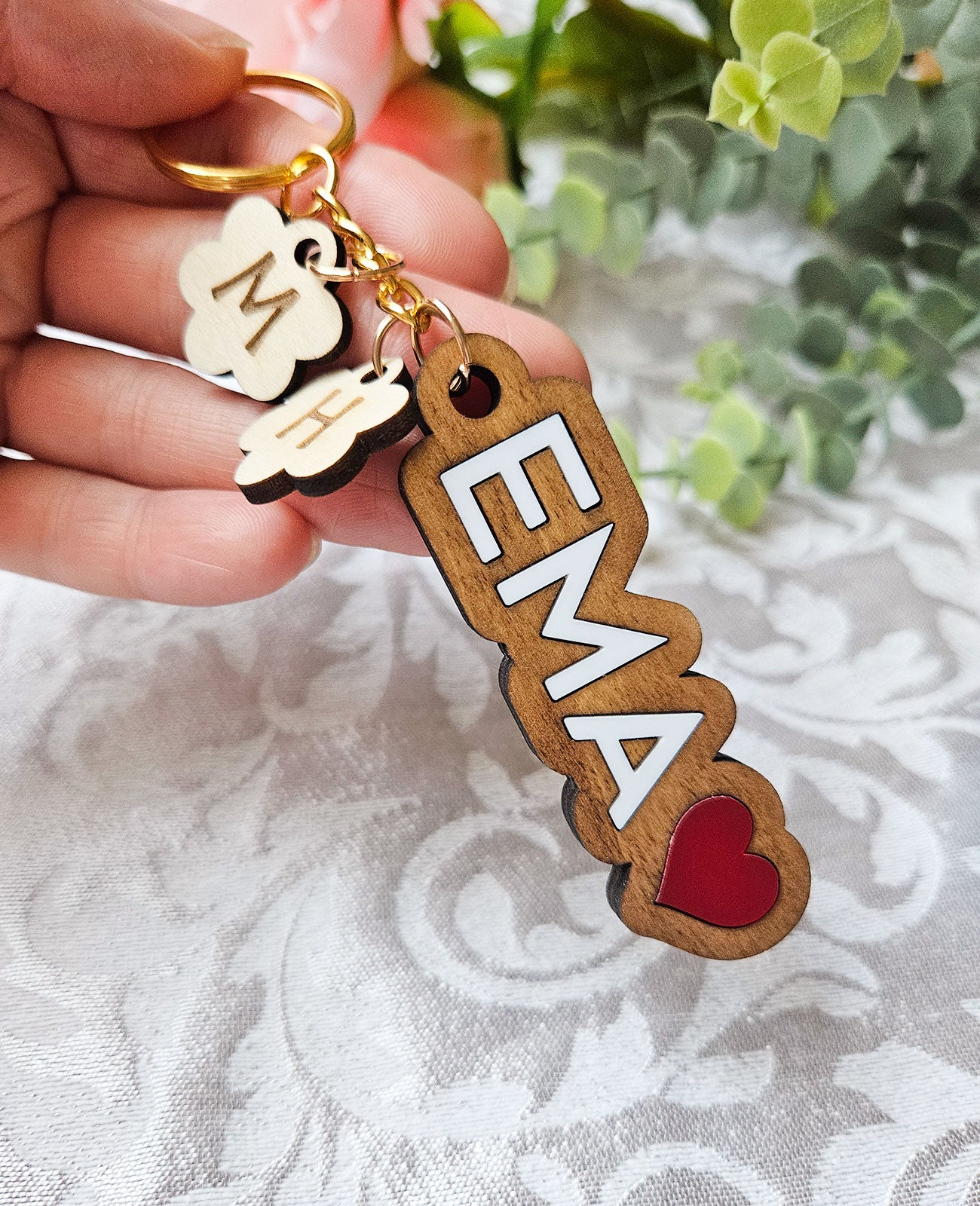 Võtmehoidja emadepäevaks (vineerist)