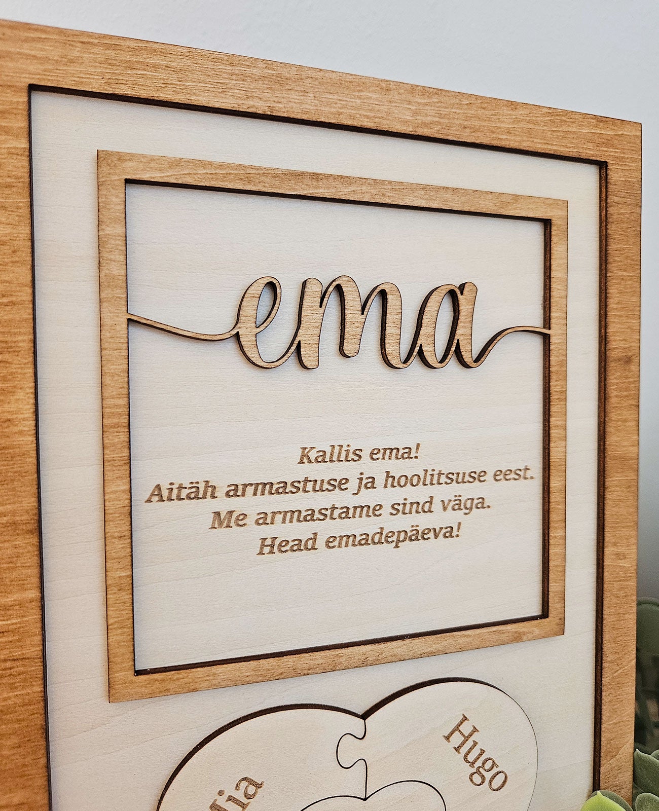 Personaalne kingitus - "Ema" | Kingitus emale | Emadepäeva kingitus
