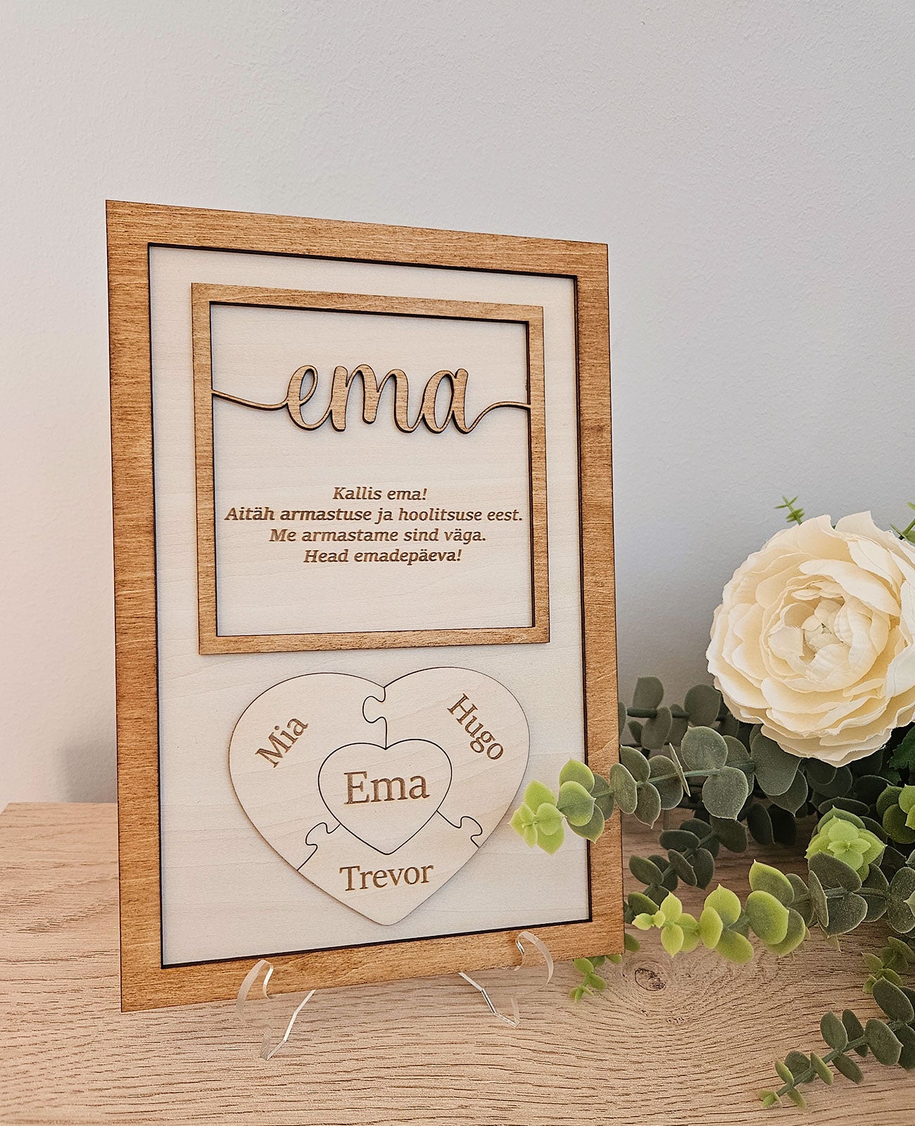 Personaalne kingitus - "Ema" | Kingitus emale | Emadepäeva kingitus