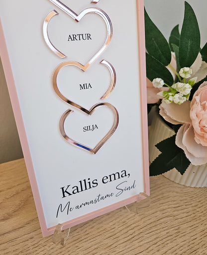 Personaalne luksuslik kingitus kallile emale | Kingitus emale | Emadepäeva kingitus