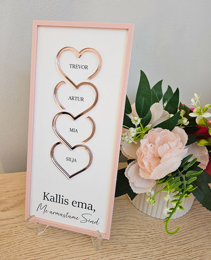 Personaalne luksuslik kingitus kallile emale | Kingitus emale | Emadepäeva kingitus