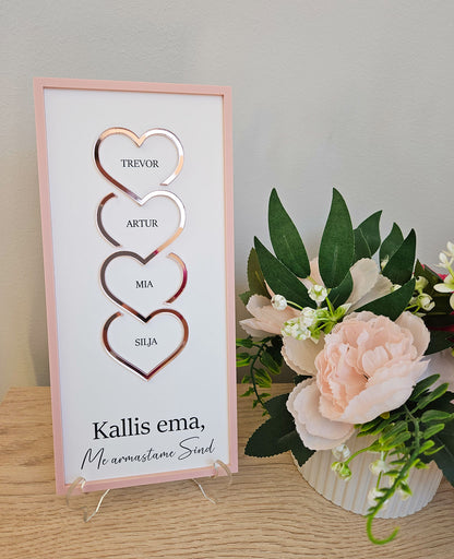 Personaalne luksuslik kingitus kallile emale | Kingitus emale | Emadepäeva kingitus