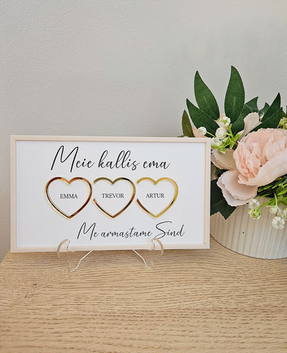 Personaalne luksuslik kingitus kallile emale | Kingitus emale | Emadepäeva kingitus