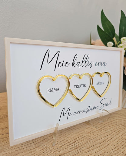 Personaalne luksuslik kingitus kallile emale | Kingitus emale | Emadepäeva kingitus