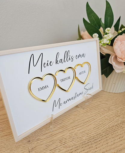 Personaalne luksuslik kingitus kallile emale | Kingitus emale | Emadepäeva kingitus