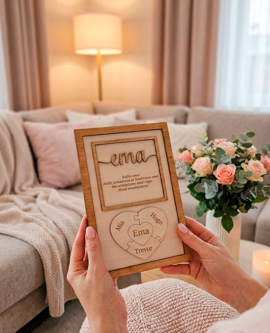 Personaalne kingitus - "Ema" | Kingitus emale | Emadepäeva kingitus