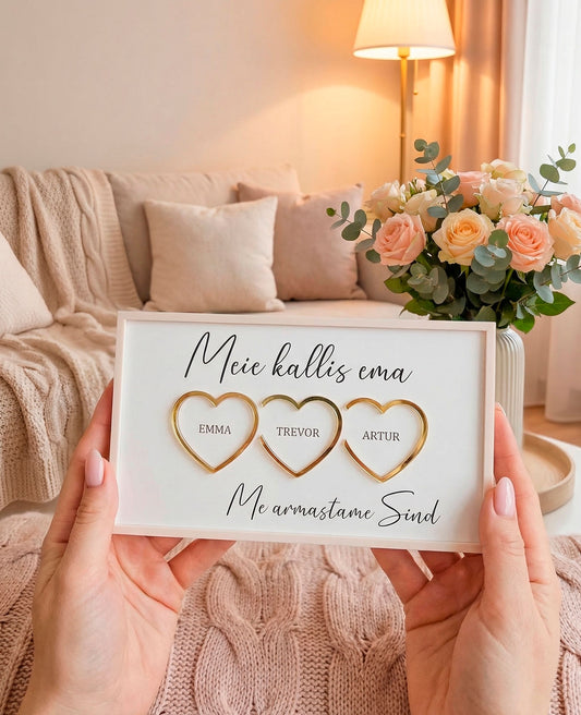 Personaalne luksuslik kingitus kallile emale | Kingitus emale | Emadepäeva kingitus