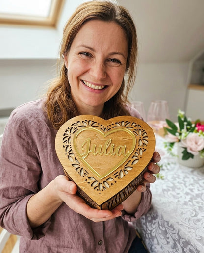 Personalized gift box Hearth