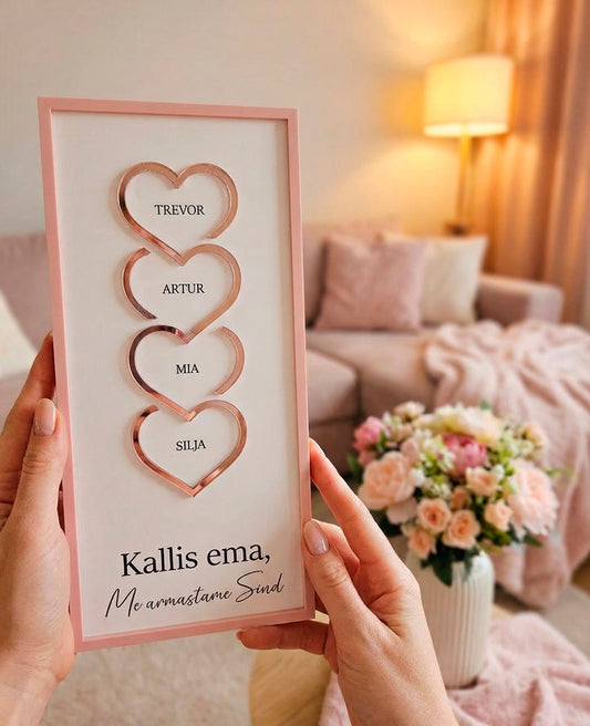 Personaalne luksuslik kingitus kallile emale | Kingitus emale | Emadepäeva kingitus