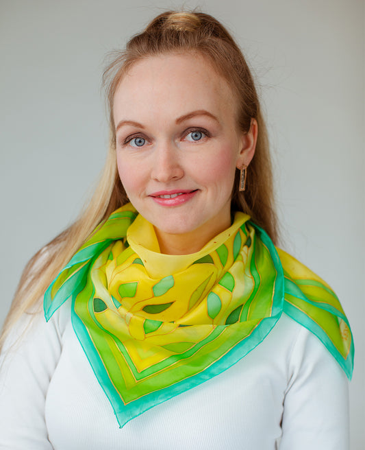 Siidirätik Rohelised lehed