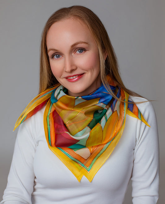 Siidirätik Värviline Suvi