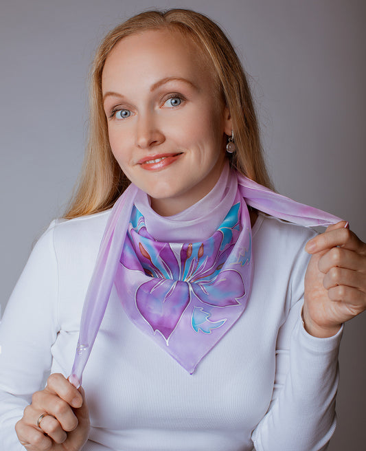 Siidirätik Liilia