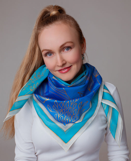 Siidirätik Looduse motiiv