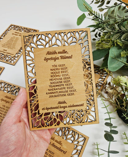 Personalized card