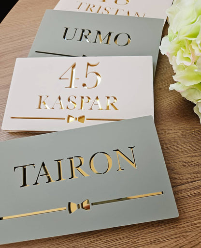 Custom money envelope "Tie" | Give respect that can be held in your hands | Gift for men