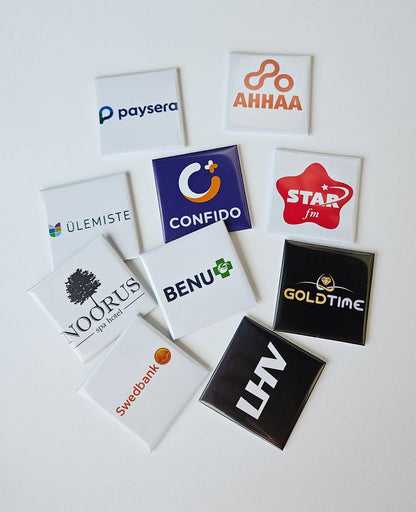 Logo magnets – a stylish souvenir for your brand
