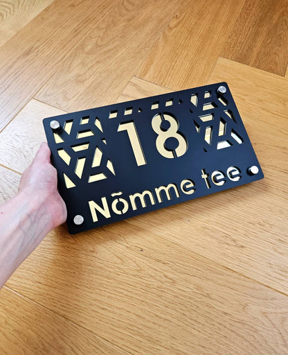 Luxury house number #13 | Modern House Numbers