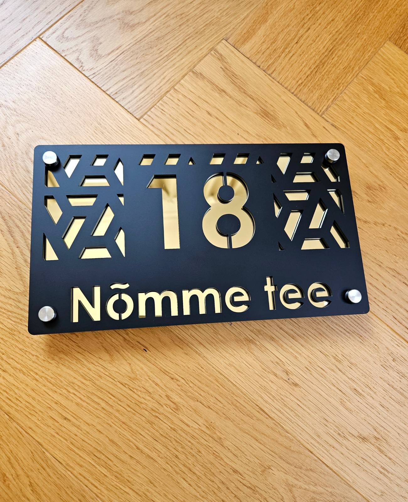 Luxury house number #13 | Modern House Numbers