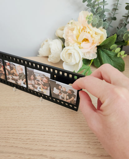 Your love in a frame. Your photo magnets in a stylish acrylic frame.