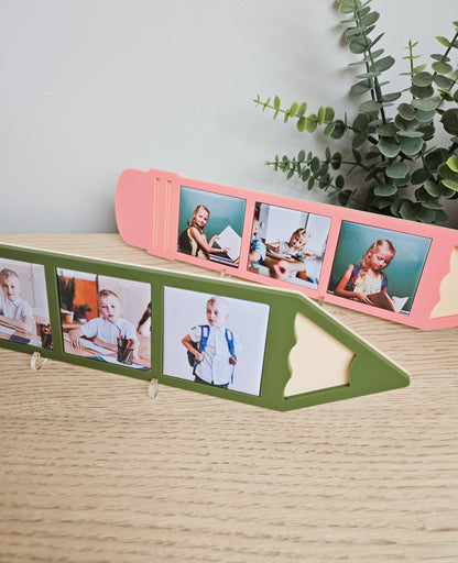 Pliiatsi-raam fotomagnetitele ✏️ | Koolilapsele ja tudengile | 3 eredat hetke mälestuseks