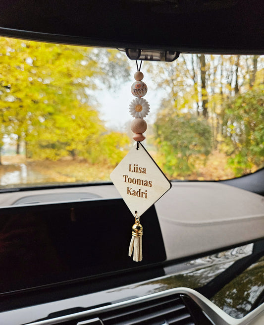 Isikupärastatud ripats autosse | Kingitus emadepäevaks | Kingitus emale