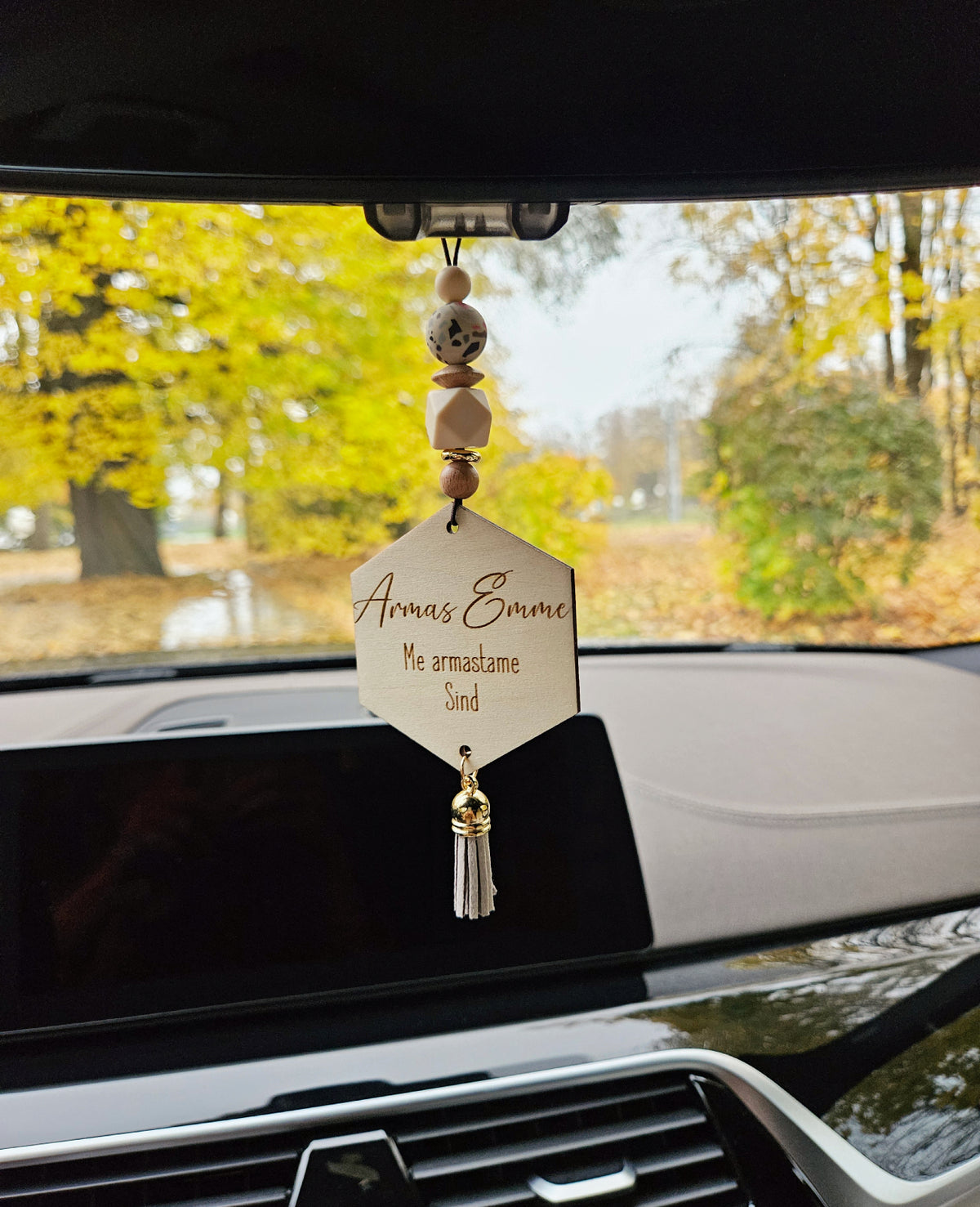Personalized Car Hanging Ornament | Mother Day gift