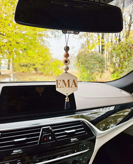 Isikupärastatud ripats autosse | Emadepäeva kingitus | Kingitus parimale emale
