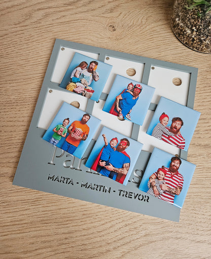 Isadepäeva kingitus, mis jääb meelde | Fotomagnetid stiilses akrüülraamis