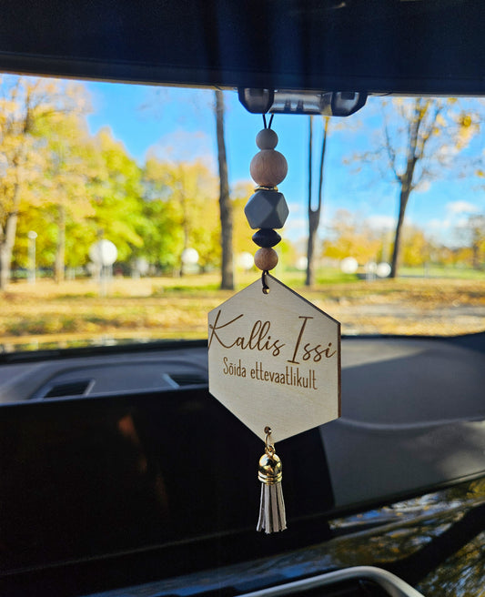 Personalized Car Hanging Ornament | Father Day gift