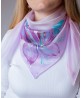 Lily Hand Painted Silk Shawl